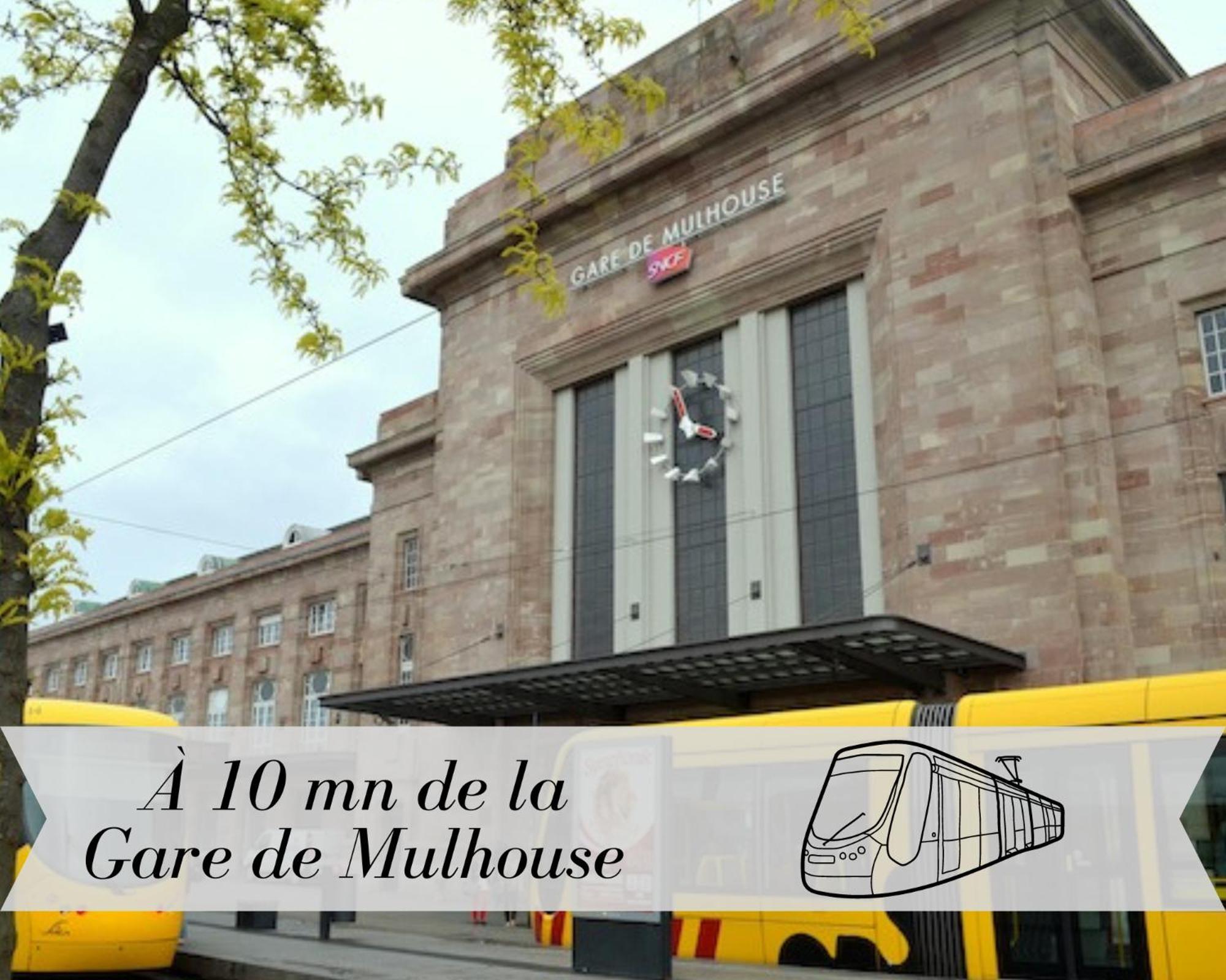 Le K - Mulhouse Centre Apartment Exterior foto